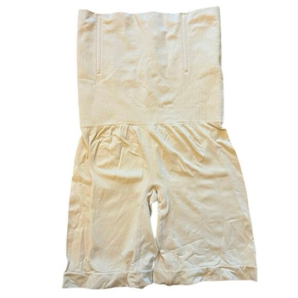 Dress Cici Butt Lift Shapewear Shorts - High Waisted Tummy Control Beige XL/XXL - Picture 2 of 8